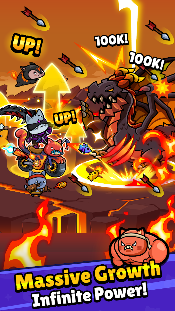 Meow Knights: Idle RPG screenshot